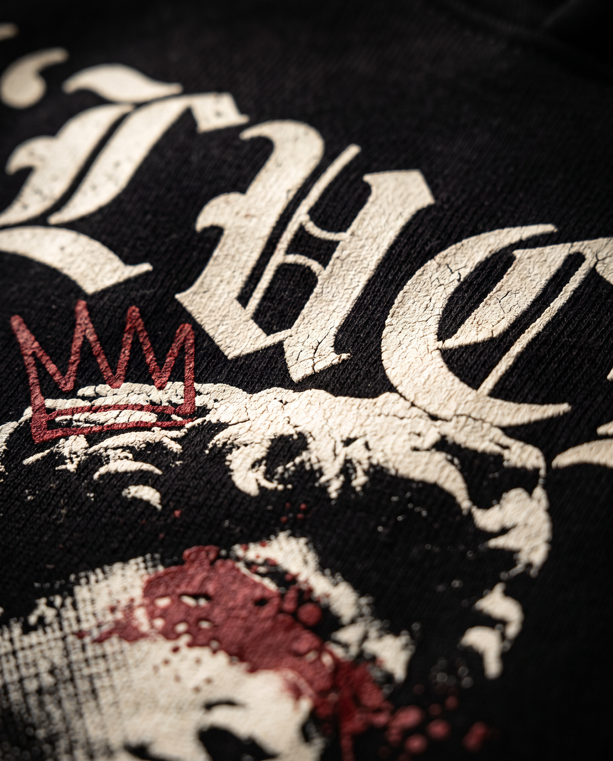"Luck" Black Eco Hoodie · 100% Organic Cotton