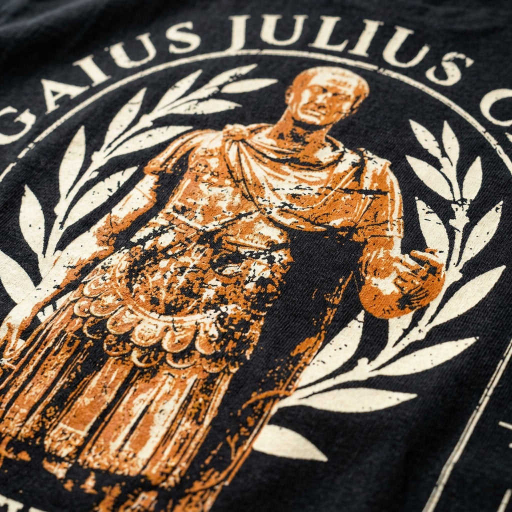 "Julius" Oversized T-shirt · Faded Black · 100% Cotton